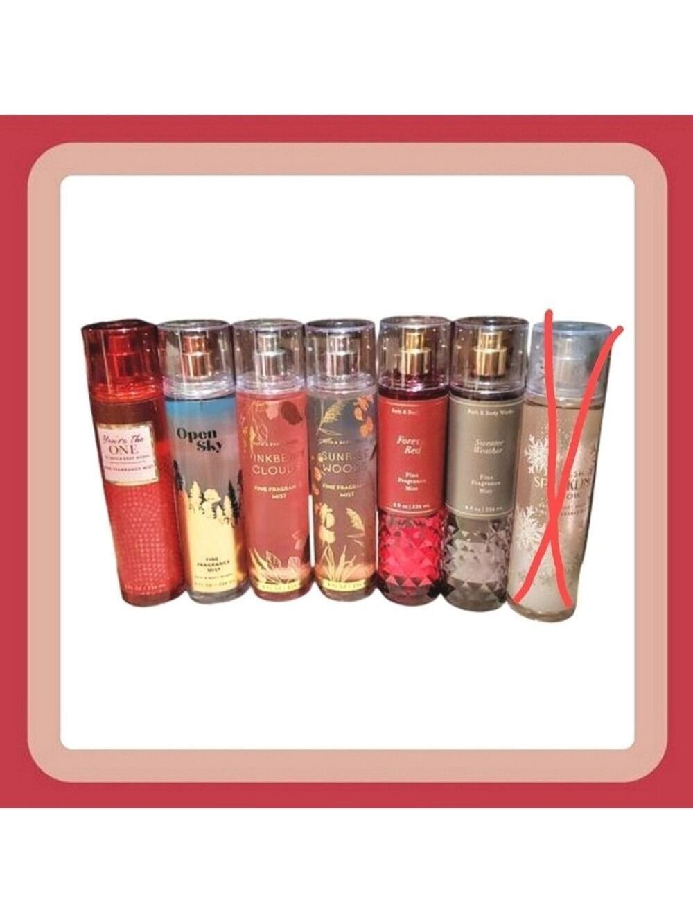 2 NEW Bath and Body Works Fragrance Sprays - Picture 3 of 4